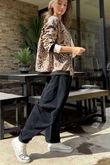 Laundry B Suko Suedette Bomber Jacket Animal /10 =